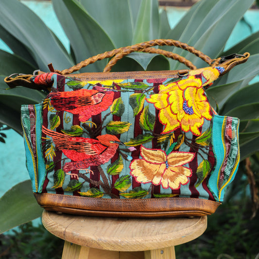 BEATRIZ MCDB + DIAMANTE STRAP - OOAK HUIPIL - WRANGLER - 19353