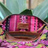 BEATRIZ MCDB + DIAMANTE STRAP - OOAK HUIPIL - CAFE - 19356