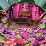 BEATRIZ MCDB + DIAMANTE STRAP - OOAK HUIPIL - CAFE - 19356