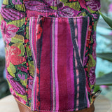 BEATRIZ MCDB + DIAMANTE STRAP - OOAK HUIPIL - CAFE - 19356