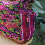 BEATRIZ MCDB + DIAMANTE STRAP - OOAK HUIPIL - CAFE - 19356