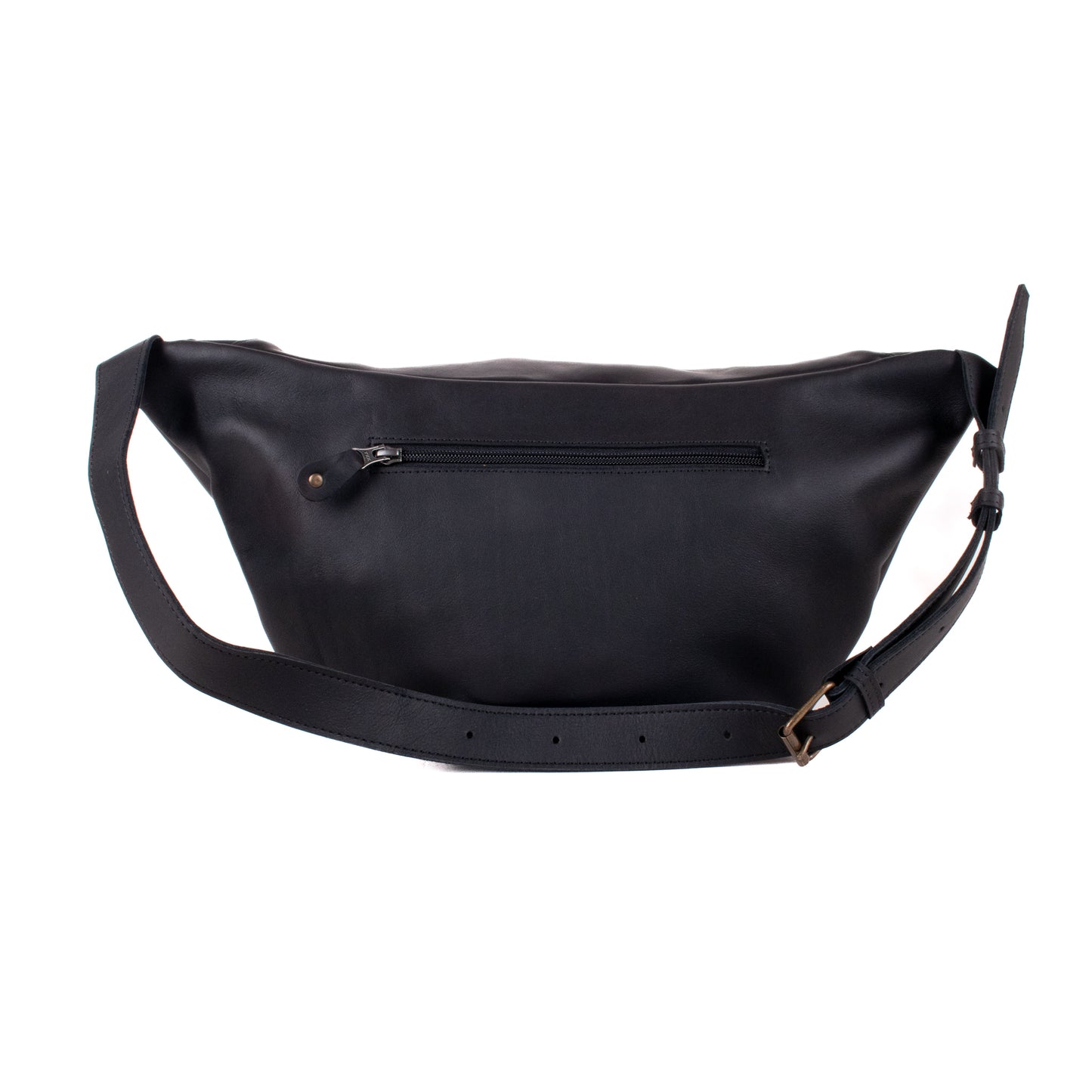 ETHAN BAG - FULL LEATHER - BLACK