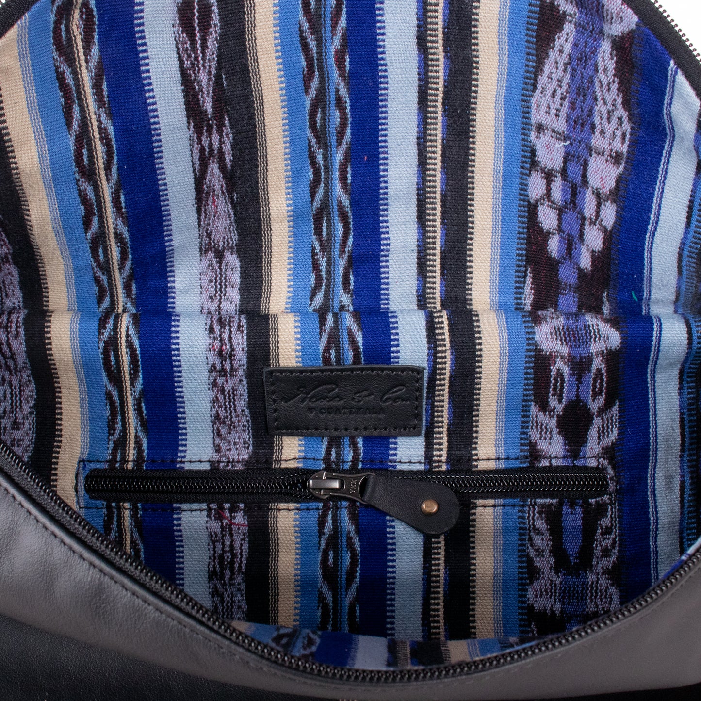 ETHAN BAG - FULL LEATHER - BLACK