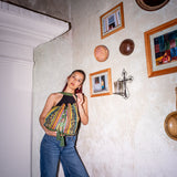 DRAWSTRING BUCKET BAG - CORTE - EMERALD - NO. 202466