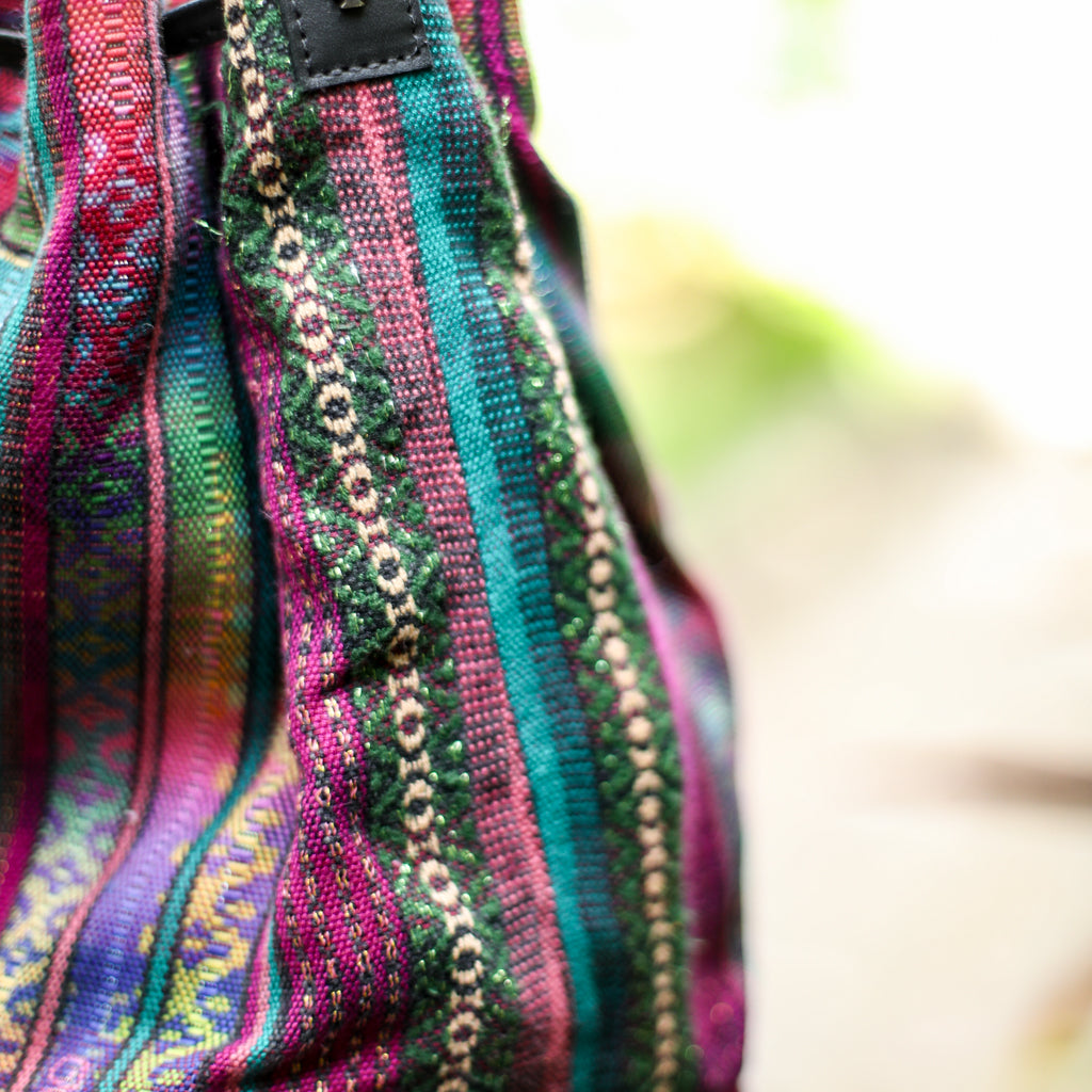 DRAWSTRING BUCKET BAG - CORTE - BLACK - NO. 18458