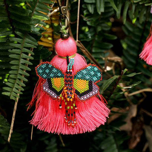 CLASSIC TASSEL - BEADED BUTTERFLY CHARM - NO. 200277