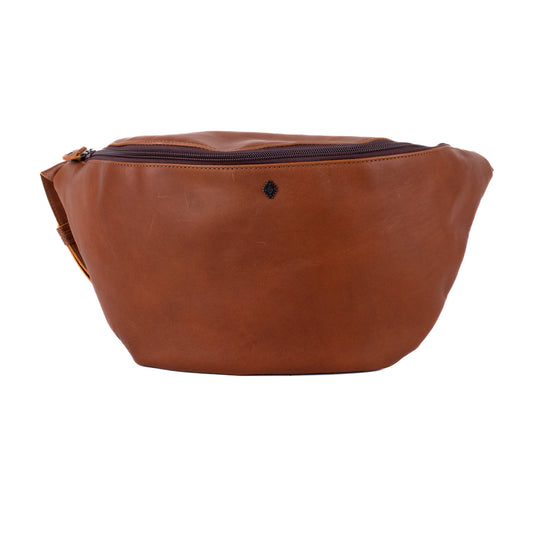 ETHAN BAG - FULL LEATHER - CAFE