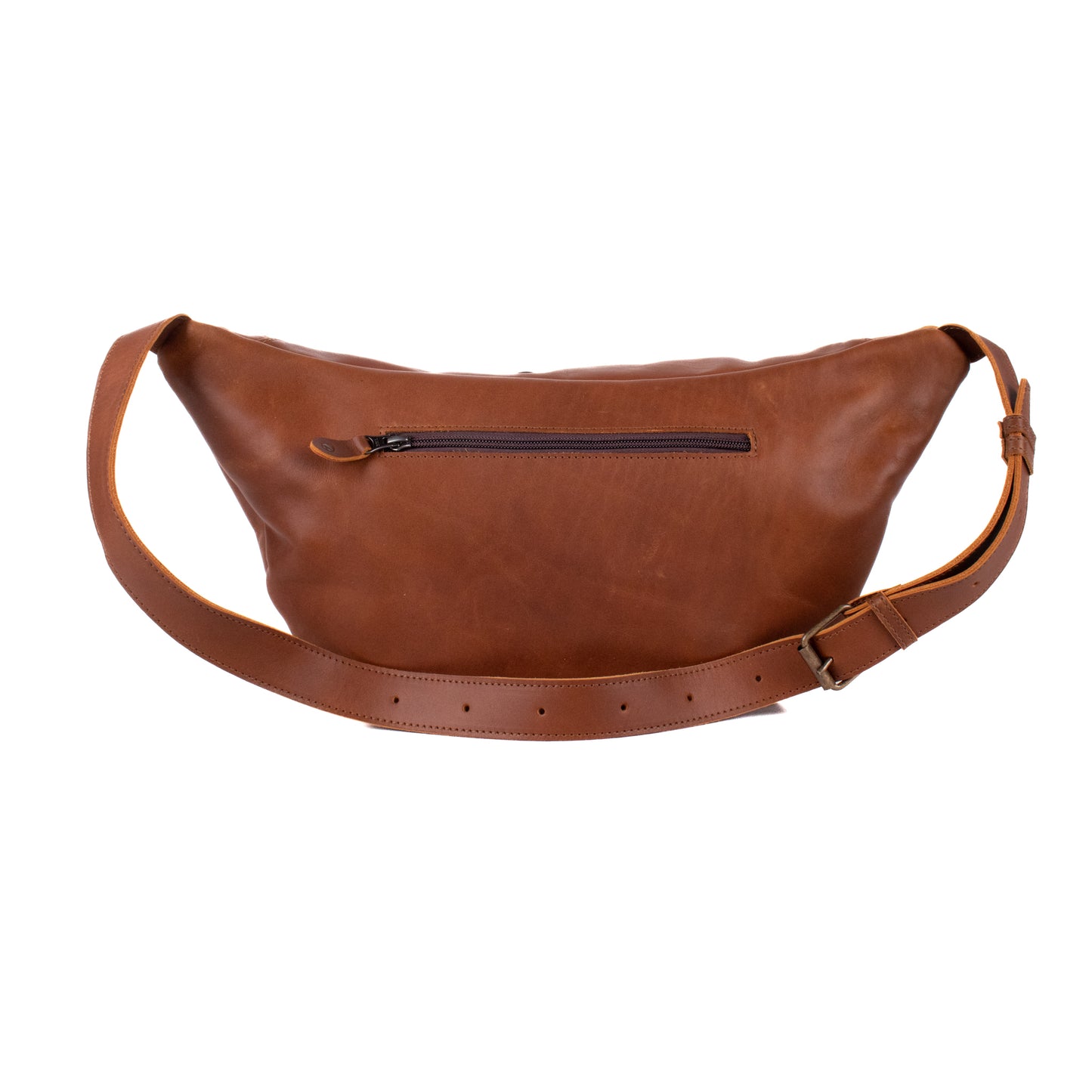 ETHAN BAG - FULL LEATHER - CAFE