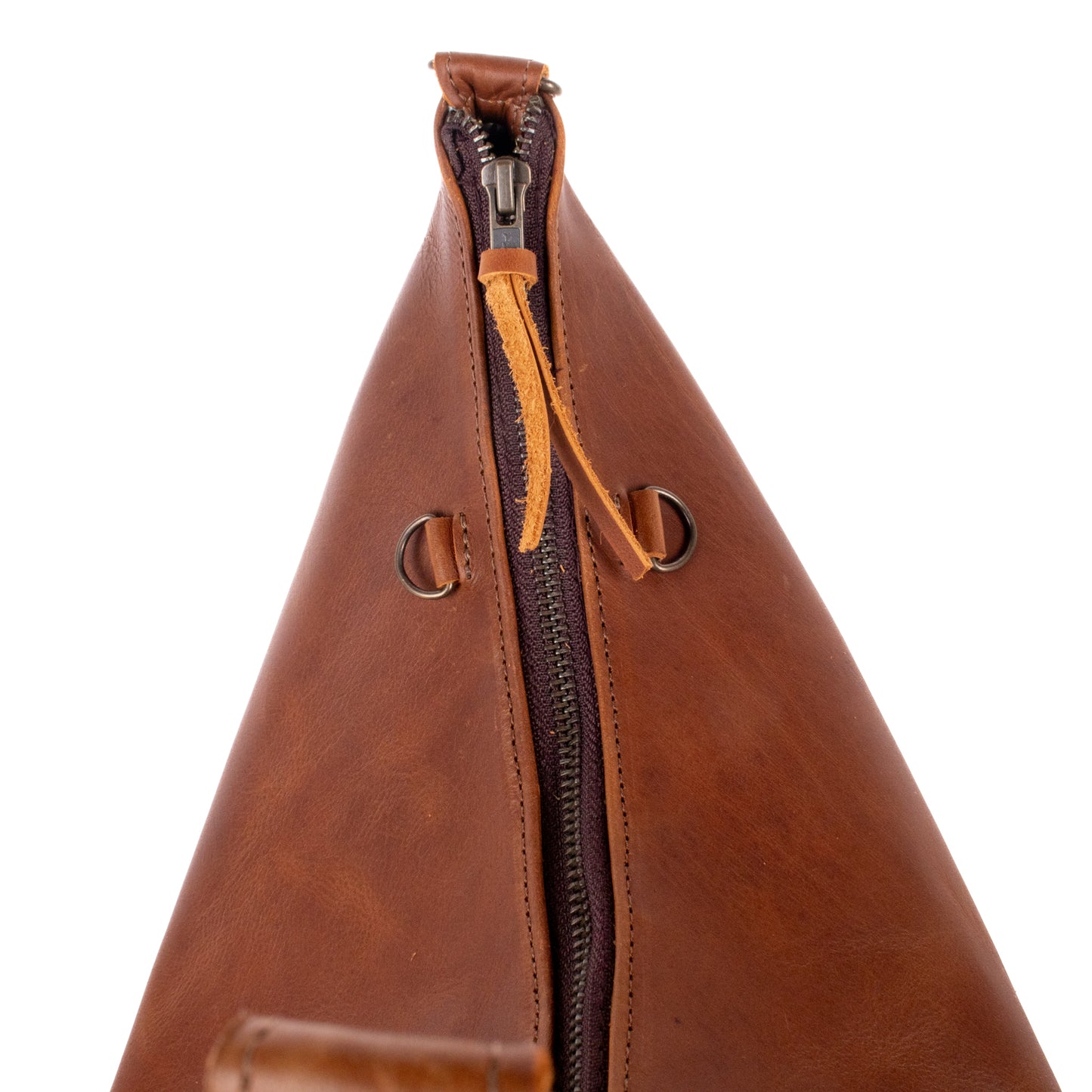 PENELOPE BAG - FULL LEATHER - CAFE