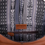 ETHAN BAG - FULL LEATHER - CAFE