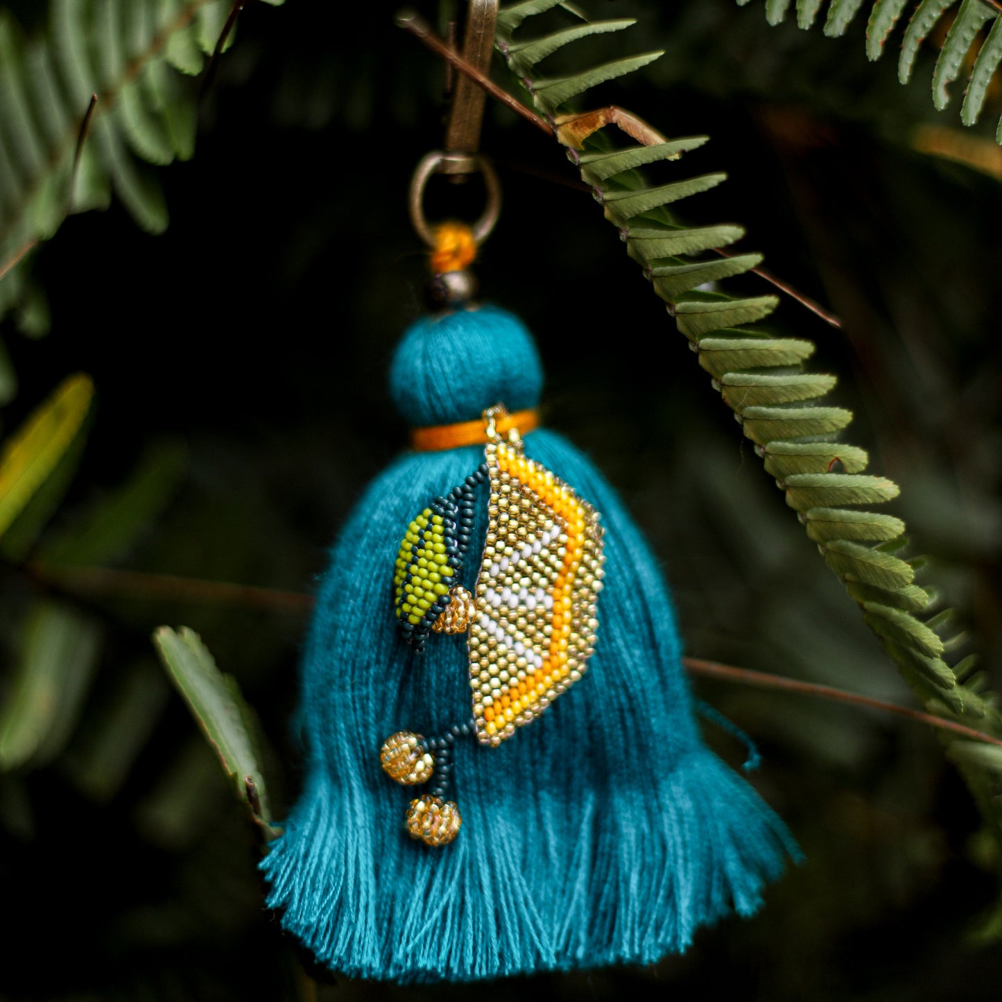 CLASSIC TASSEL - BEADED CITRUS CHARM - NO. 200265