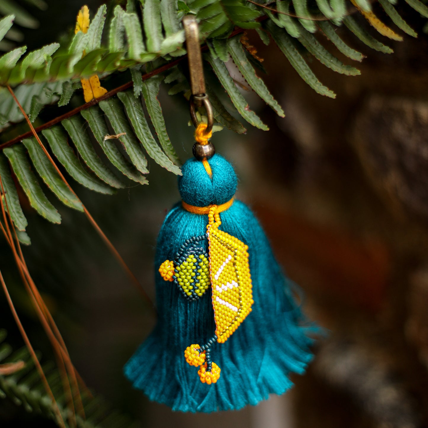 CLASSIC TASSEL - BEADED CITRUS CHARM - NO. 200264