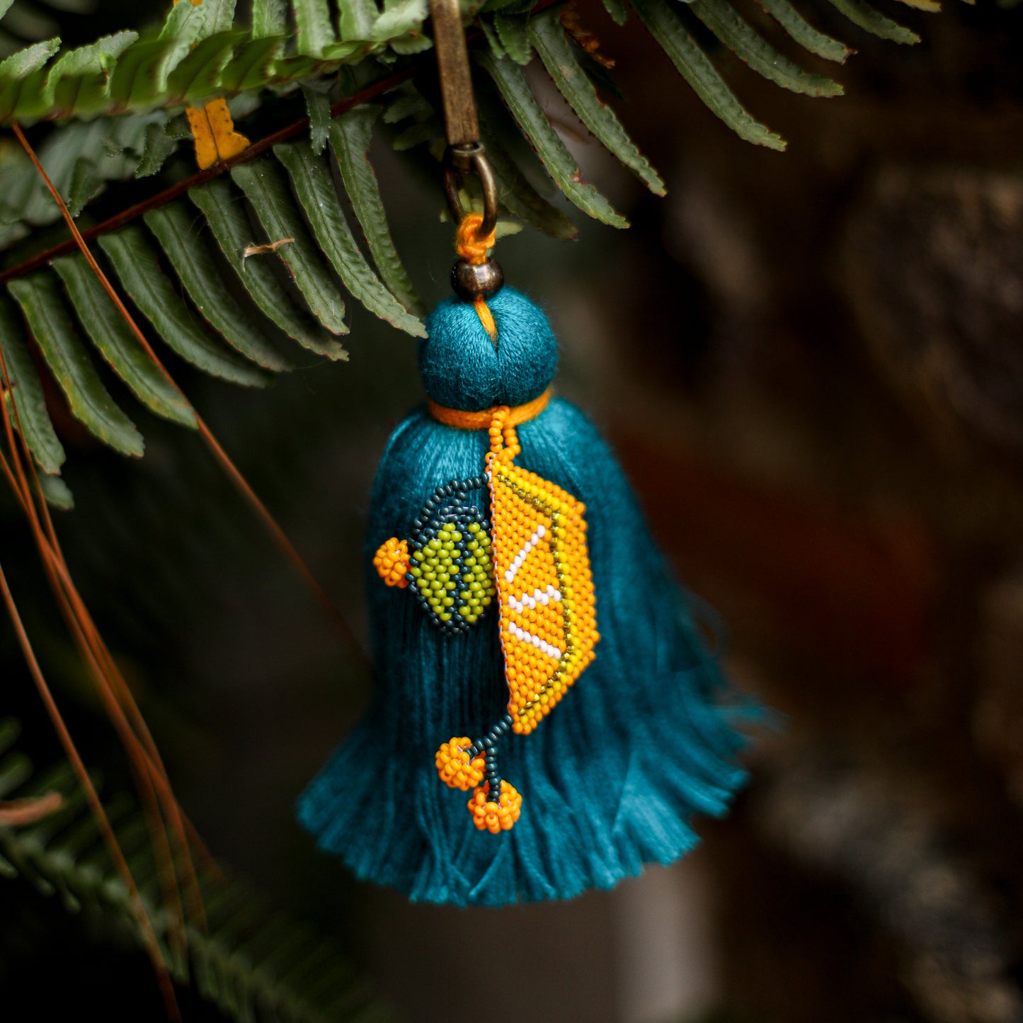 CLASSIC TASSEL - BEADED CITRUS CHARM - NO. 200264