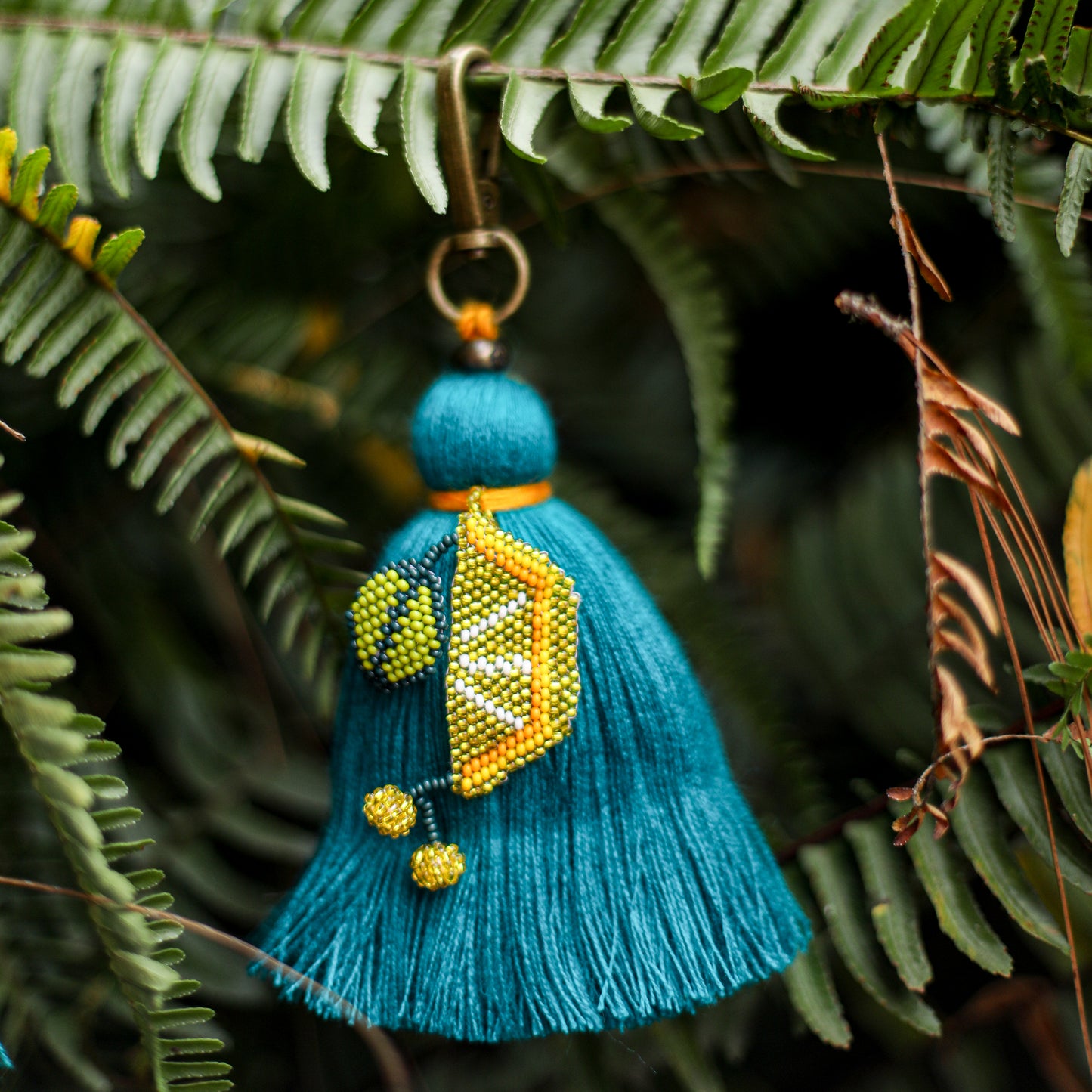 CLASSIC TASSEL - BEADED CITRUS CHARM - NO. 200266