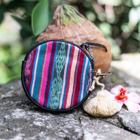 CIRCLE COIN PURSE - CORTE - BLACK - NO. 17561
