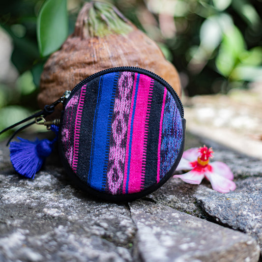 CIRCLE COIN PURSE - CORTE - BLACK - NO. 17556