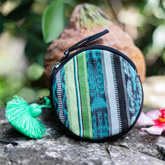 CIRCLE COIN PURSE - CORTE - BLACK - NO. 17553