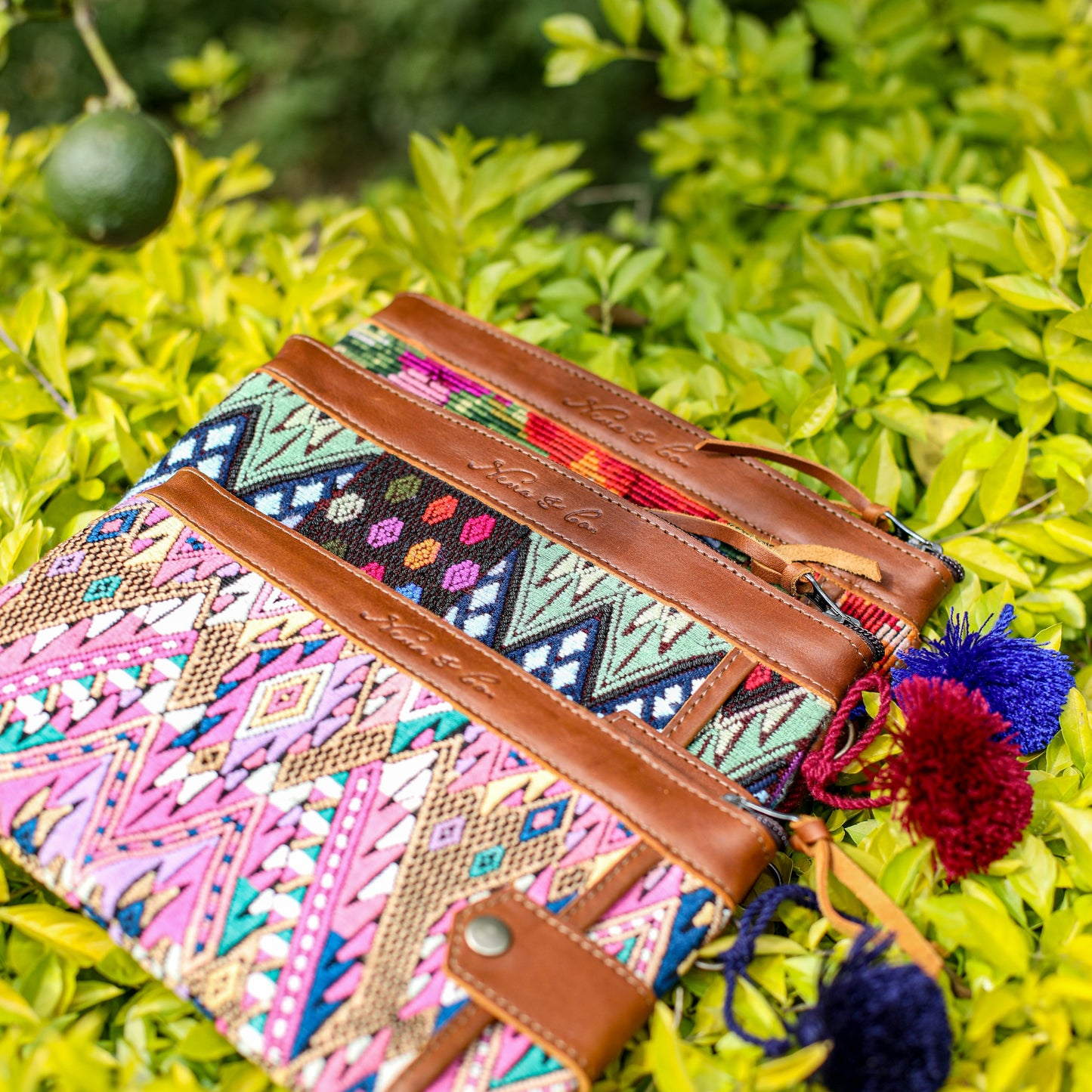 EVERYTHING CLUTCH - OOAK HUIPIL - CAFE - NO. 19184