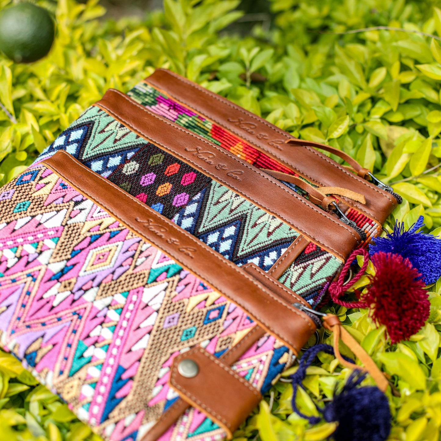 EVERYTHING CLUTCH - OOAK HUIPIL - CAFE - NO. 19184