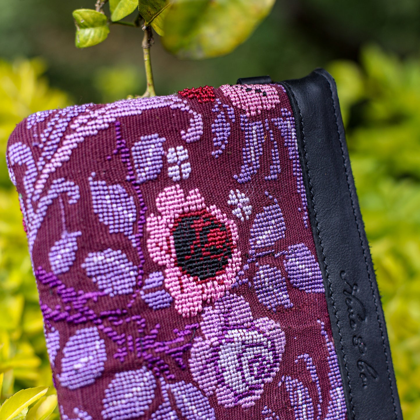 EVERYTHING CLUTCH - OOAK HUIPIL - BLACK - NO. 19194