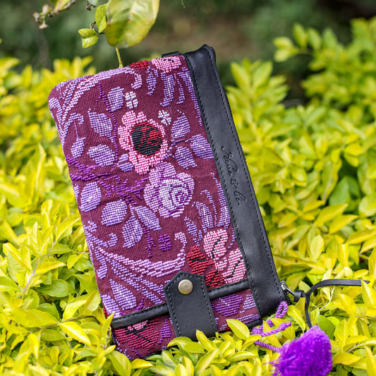 EVERYTHING CLUTCH - OOAK HUIPIL - BLACK - NO. 19194