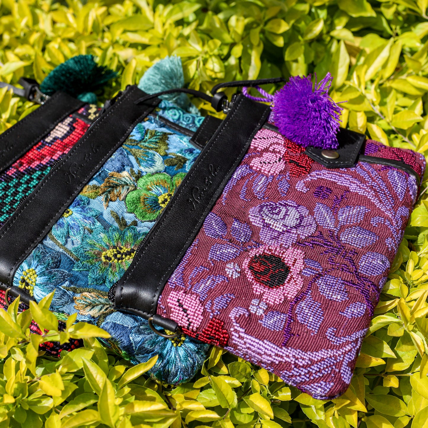 EVERYTHING CLUTCH - OOAK HUIPIL - BLACK - NO. 19194