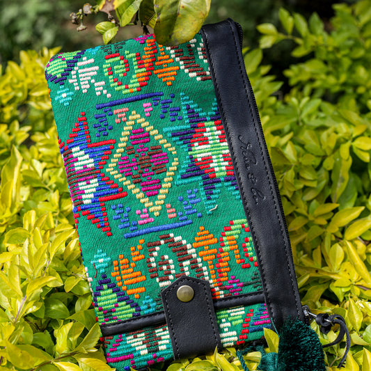 EVERYTHING CLUTCH - OOAK HUIPIL - BLACK - NO. 19190