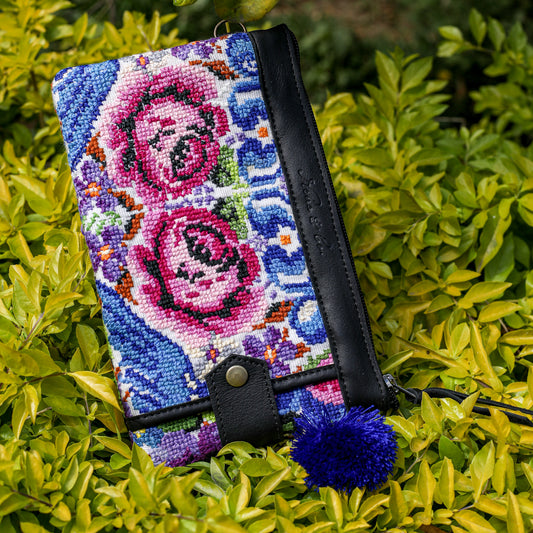 EVERYTHING CLUTCH - OOAK HUIPIL - BLACK - NO. 19191