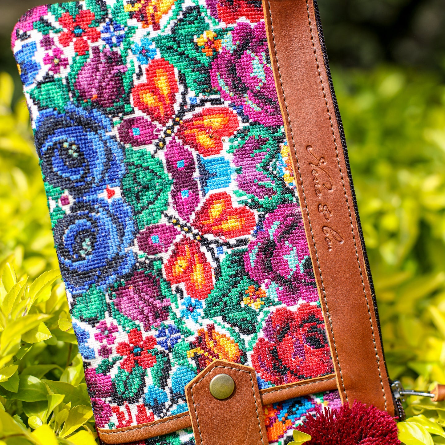 EVERYTHING CLUTCH - OOAK HUIPIL - CAFE - NO. 19179