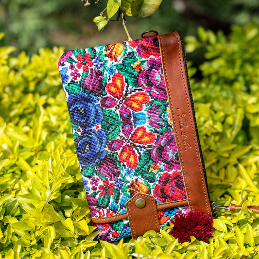 EVERYTHING CLUTCH - OOAK HUIPIL - CAFE - NO. 19179