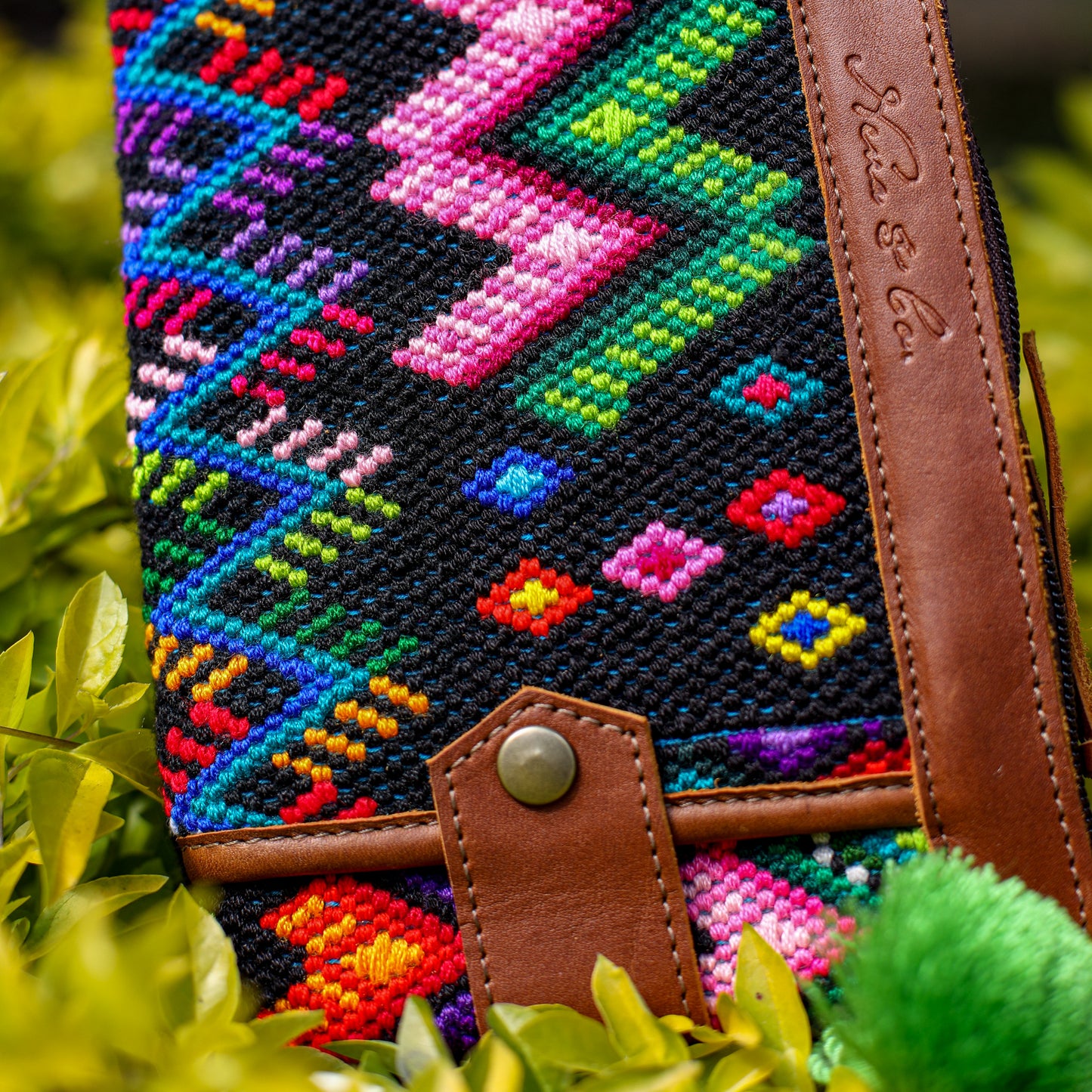 EVERYTHING CLUTCH - OOAK HUIPIL - CAFE - NO. 19178