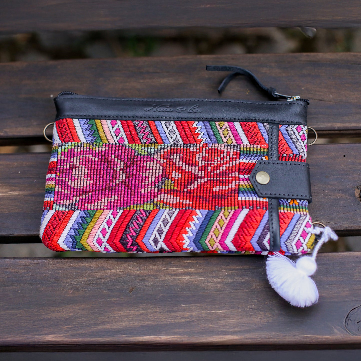 EVERYTHING CLUTCH - OOAK HUIPIL - BLACK - NO. 200448