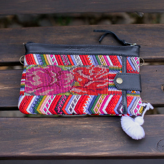 EVERYTHING CLUTCH - OOAK HUIPIL - BLACK - NO. 200448