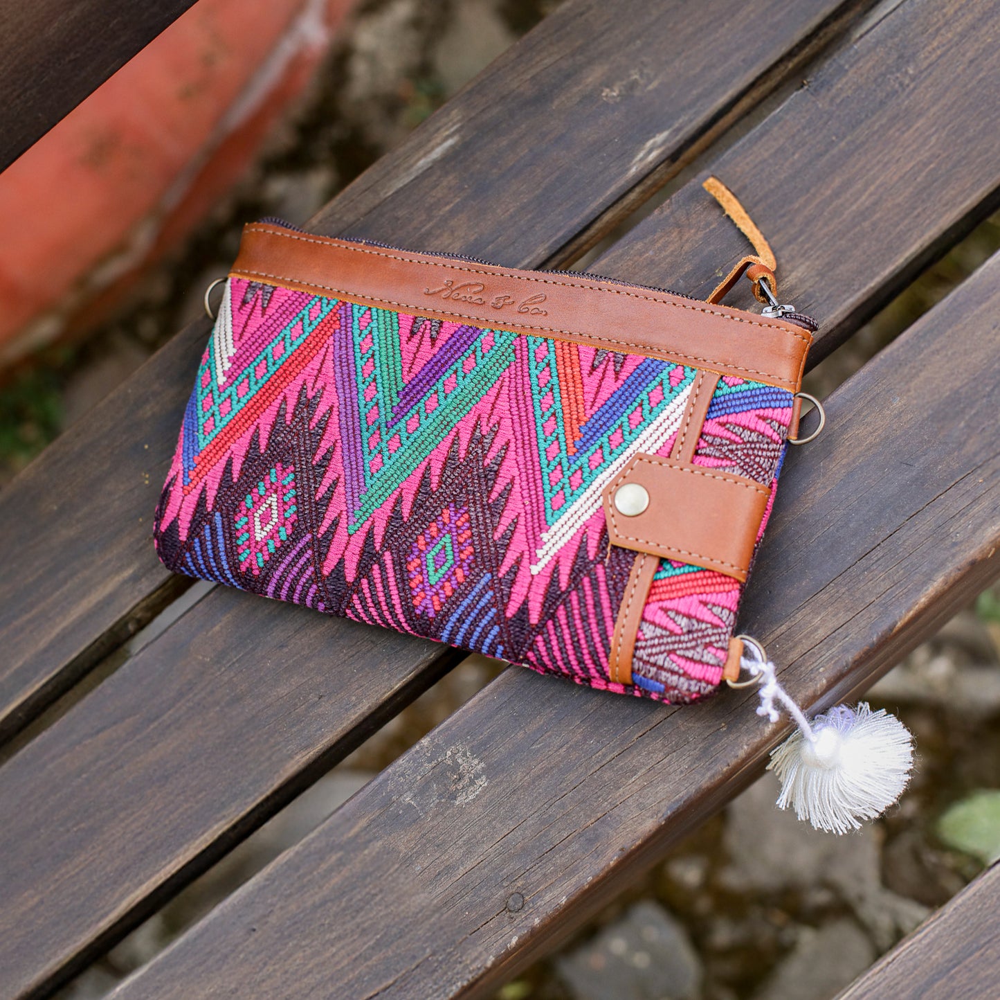 EVERYTHING CLUTCH - OOAK HUIPIL - CAFE - NO. 200424