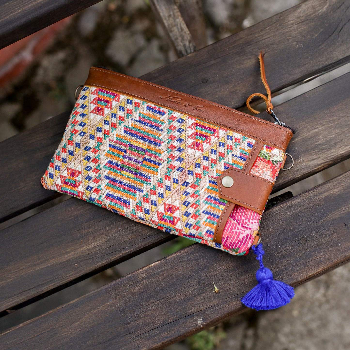 EVERYTHING CLUTCH - OOAK HUIPIL - CAFE - NO. 200425
