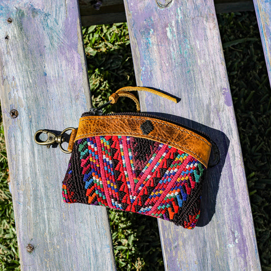 COIN PURSE - OOAK HUIPIL - WRANGLER - NO. 19646