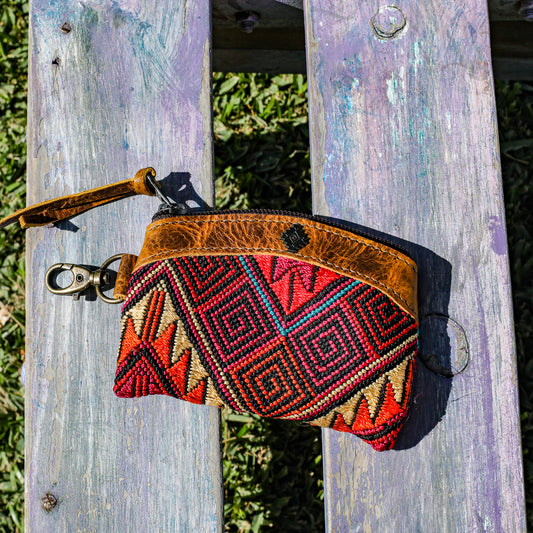 COIN PURSE - OOAK HUIPIL - WRANGLER - NO. 19645