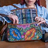 CONSUELO BAG - OOAK HUIPIL - CAFE - NO. 202371