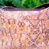 BEATRIZ MCDB + DIAMANTE STRAP - OOAK HUIPIL - COPPER - NO. 200700