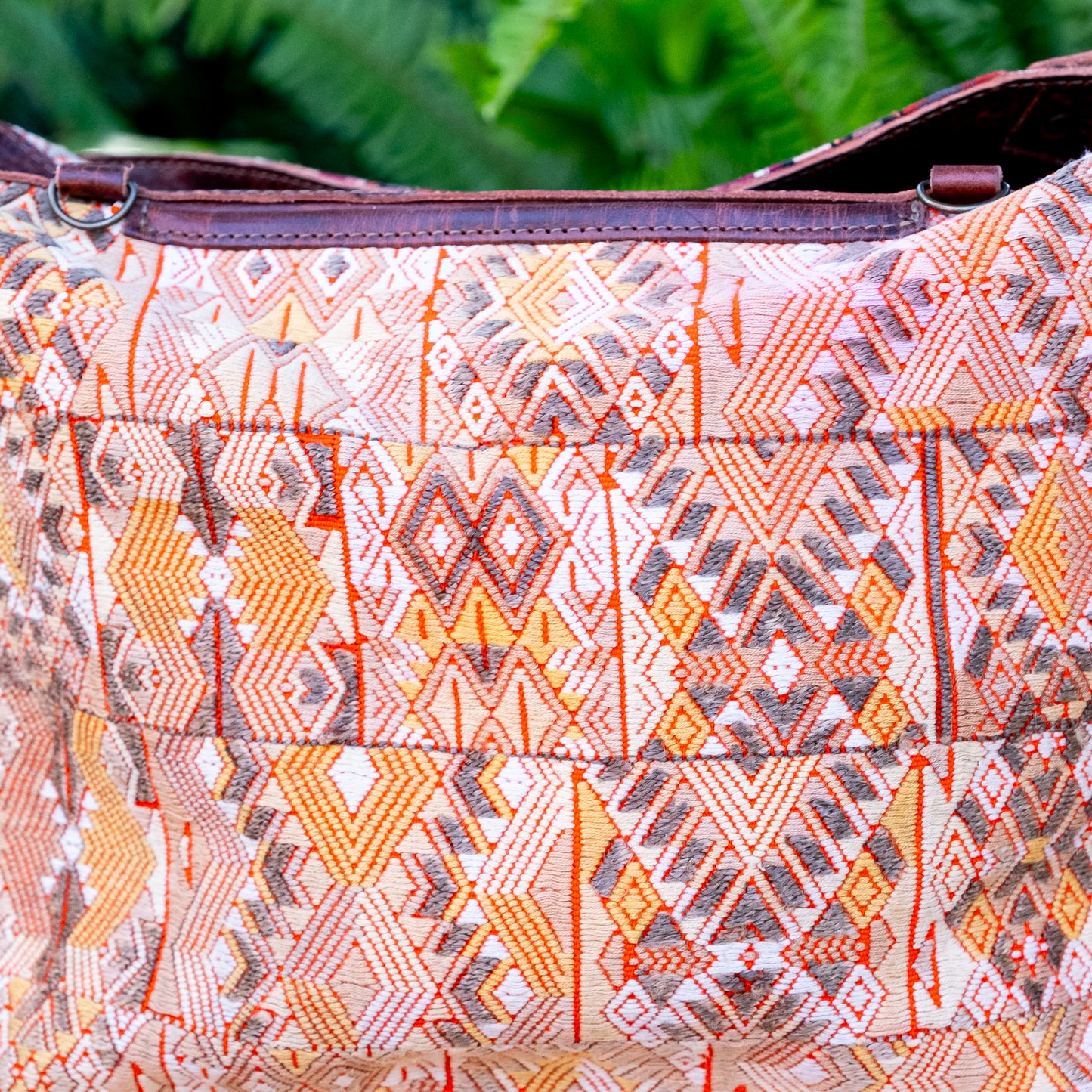 BEATRIZ MCDB + DIAMANTE STRAP - OOAK HUIPIL - COPPER - NO. 200700
