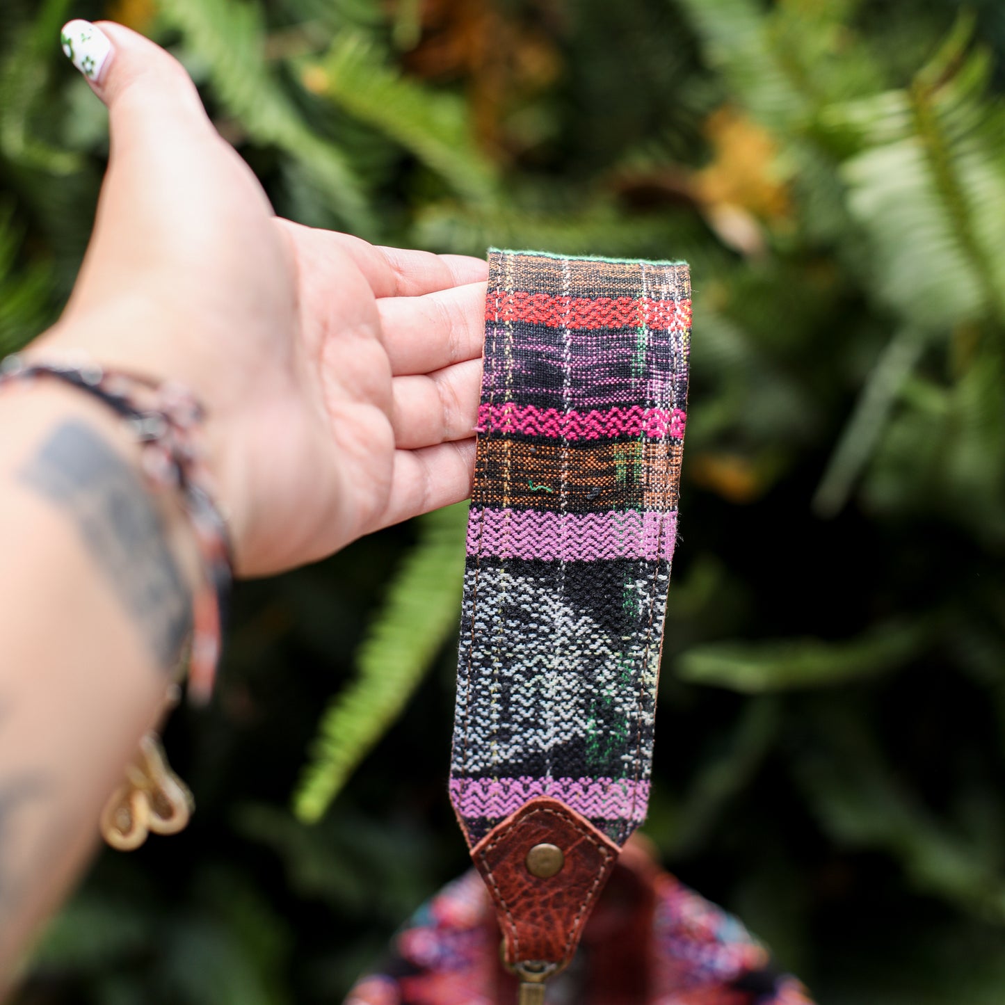 BEATRIZ MCDB + DIAMANTE STRAP - OOAK HUIPIL - COPPER - NO. 200199