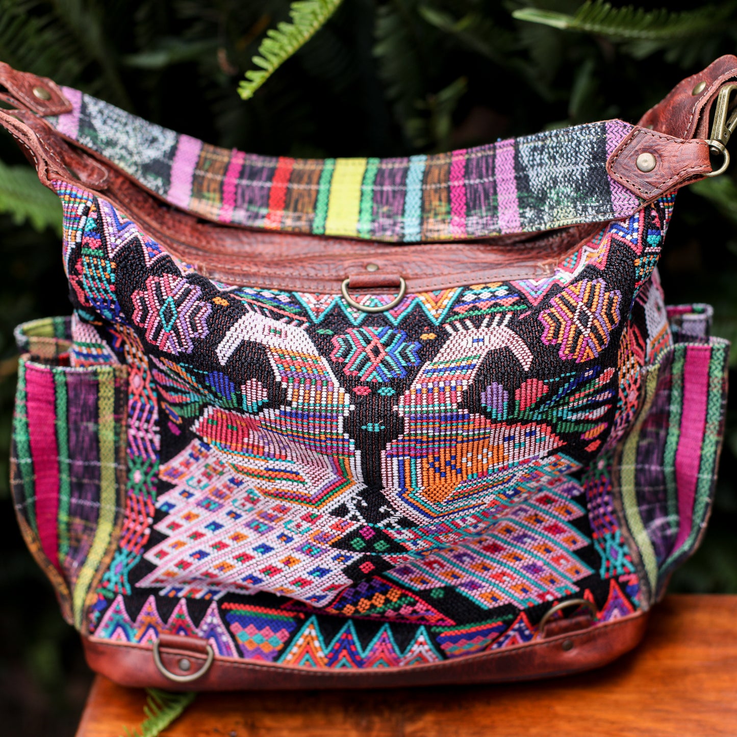BEATRIZ MCDB + DIAMANTE STRAP - OOAK HUIPIL - COPPER - NO. 200199