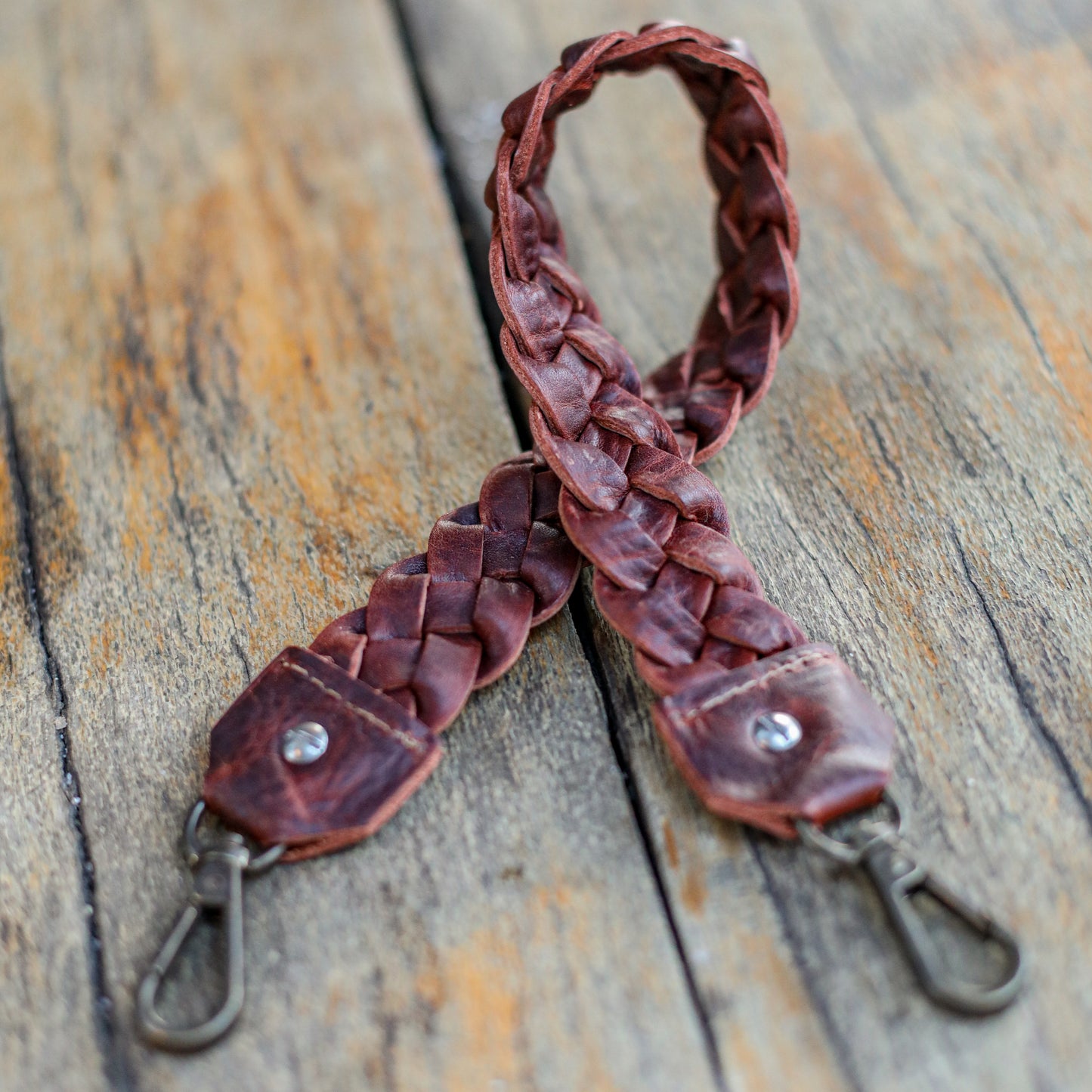 BRAIDED SHOULDER STRAP - COPPER