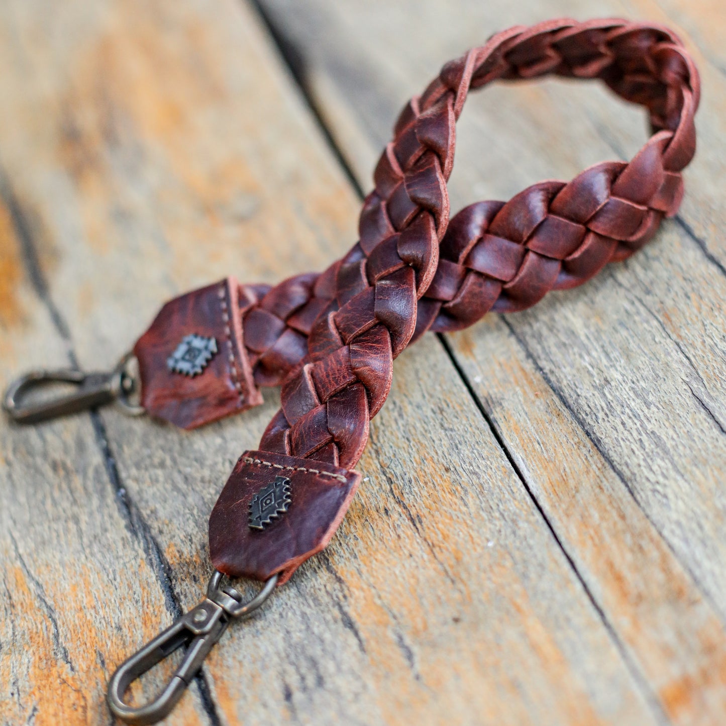BRAIDED SHOULDER STRAP - COPPER
