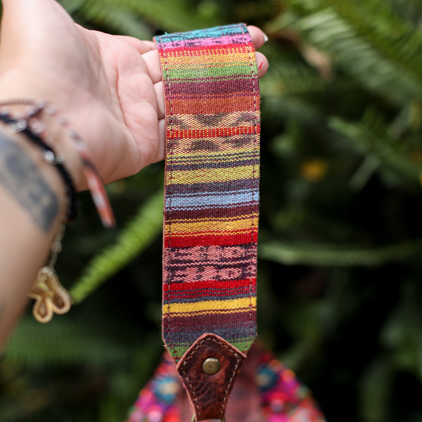 BEATRIZ MCDB + DIAMANTE STRAP - OOAK HUIPIL - COPPER - NO. 200202