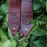 DOUBLE BUCKLE BACKPACK STRAP SET - COPPER