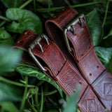 DOUBLE BUCKLE BACKPACK STRAP SET - COPPER