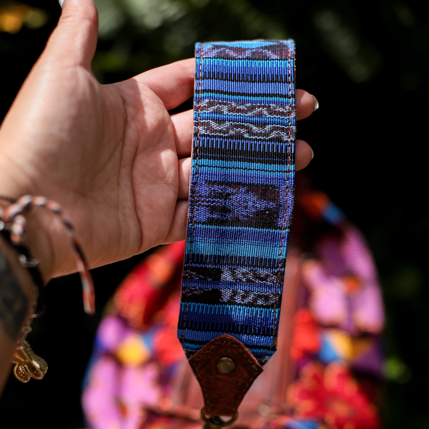 BEATRIZ MCDB + DIAMANTE STRAP - OOAK HUIPIL - COPPER - NO. 200201