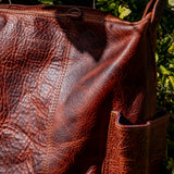 BEATRIZ CONVERTIBLE DAY BAG - FULL LEATHER - COPPER