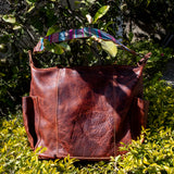 BEATRIZ CONVERTIBLE DAY BAG - FULL LEATHER - COPPER